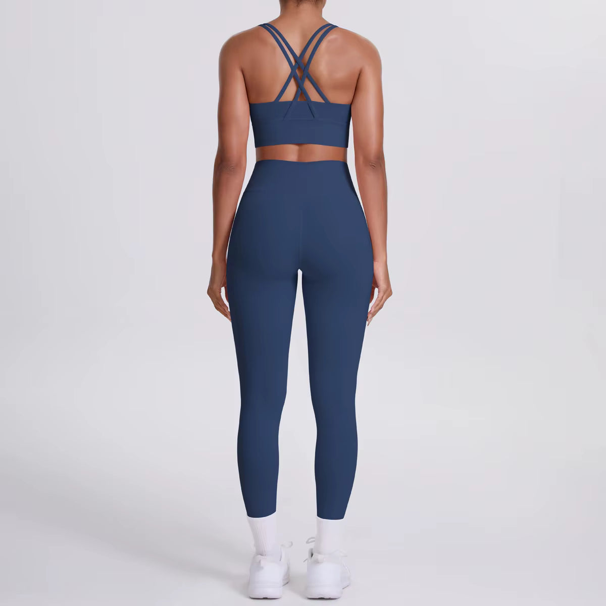 Ensemble Yoga & Fitness Femme – Brassière de Sport & Legging Taille Haute, Confort et Style
