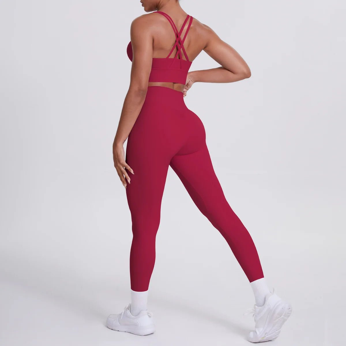 Ensemble Yoga & Fitness Femme avec Legging Taille Haute - ensemble de sport femme confortable My Sport Corner