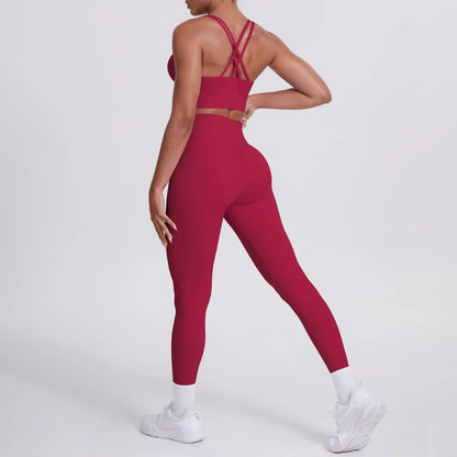 Ensemble Yoga & Fitness Femme avec Legging Taille Haute - ensemble de sport femme confortable My Sport Corner